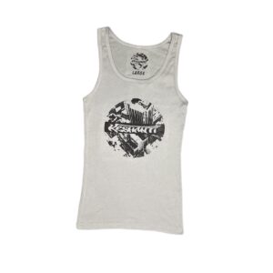 Sleeveless Shirt with Keshanti Logo